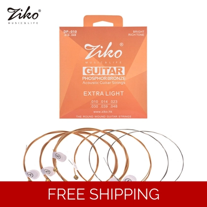 Ziko Acoustic Phosphor 10 Gauge DP-010: Unleash Your Guitar's Potential